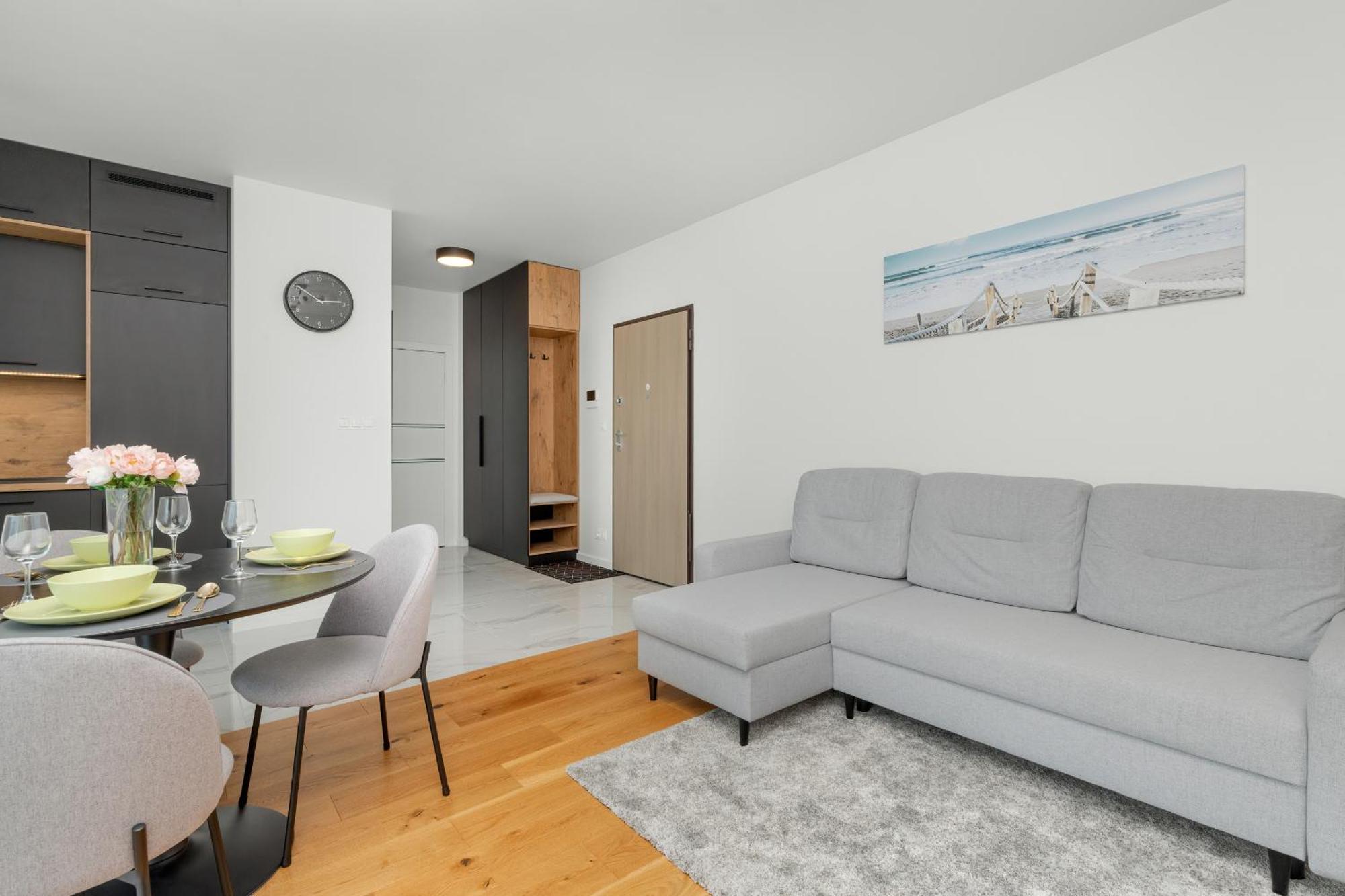 Apartament Na 15 Pietrze Z Widokiem Na Zatoke W Gdyni I Parkingiem By Noclegi Renters Gdynia Kültér fotó